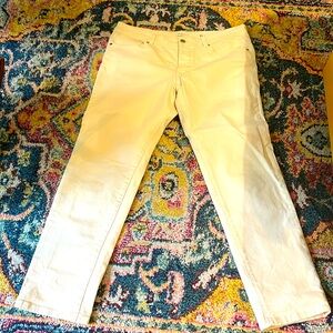 European made Selected Homme off white jeans. Size 36x32. Perfect condition